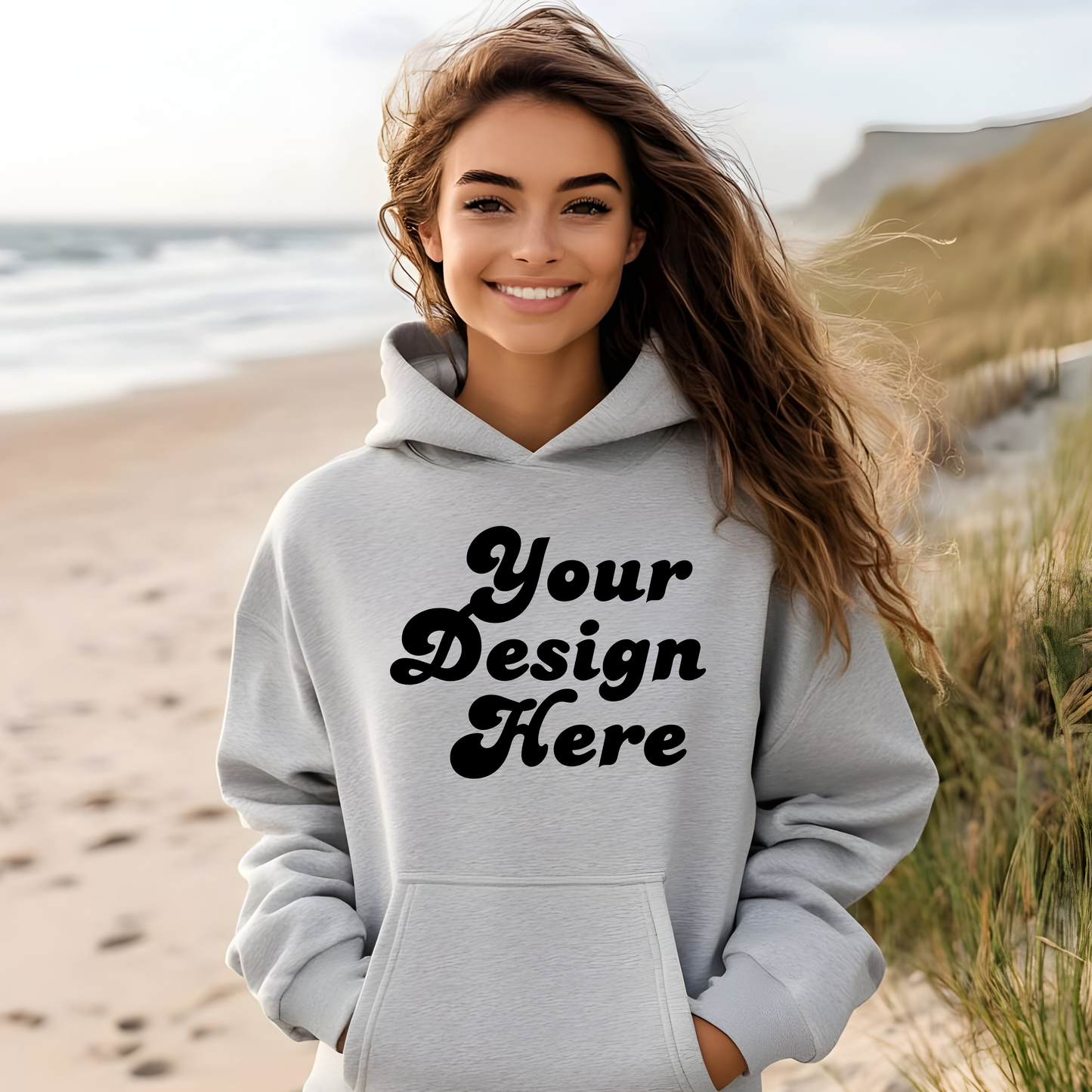 Custom Unisex Hoodie (Front & Back Design) | Your Design Here | Streetwear, Faith, Business Branding