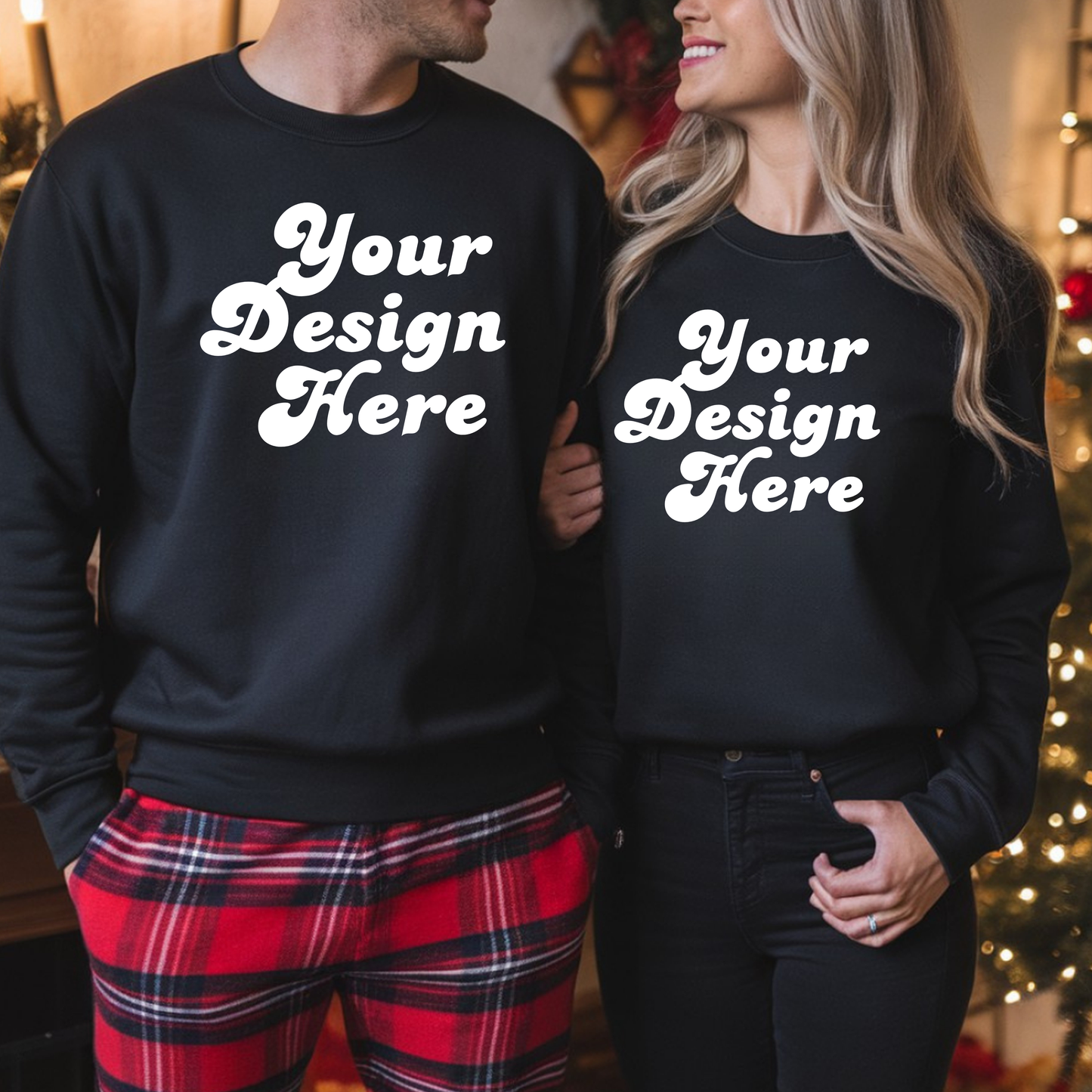 Custom Unisex Crewneck Sweatshirt | Your Design Here | Streetwear, Faith, Business Branding