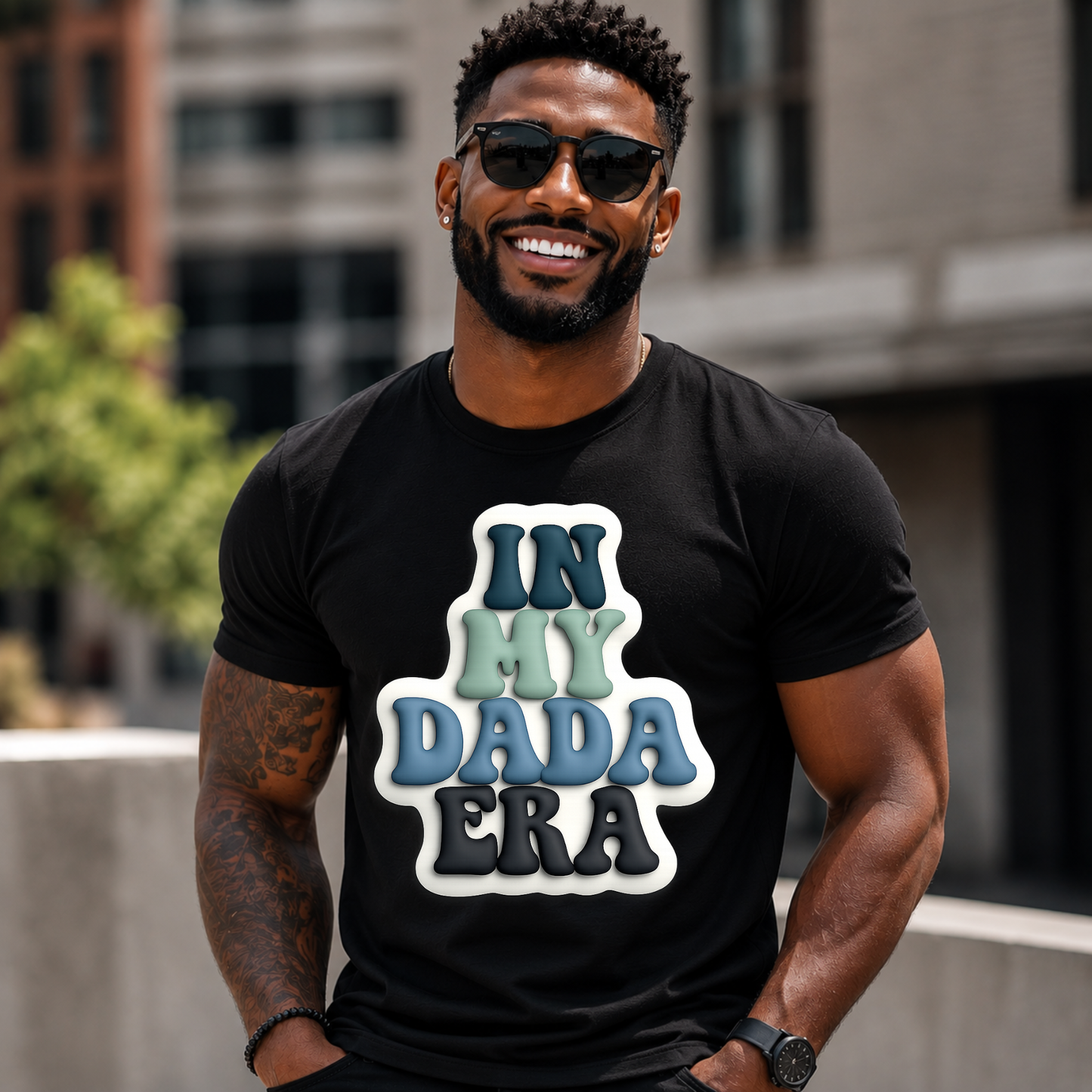 In My Dada Era Shirt | Father's Day Gift for Dad | Teem-J Inc